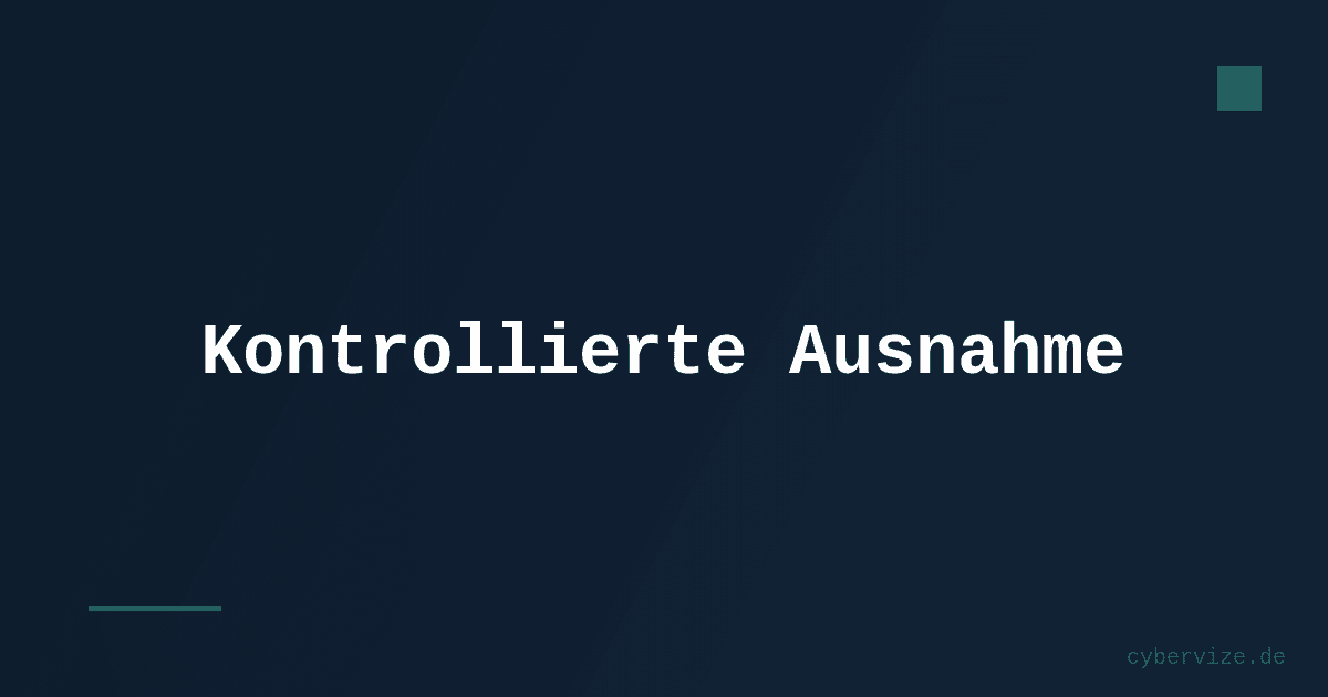 Kontrollierte Ausnahme: Wie Unternehmen KI-Risiken professionell steuern
