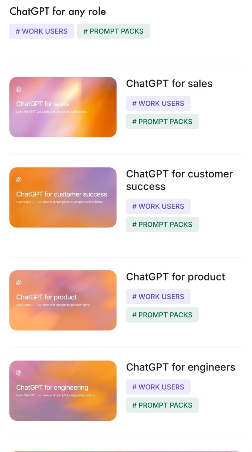ChatGPT Prompt Packs: Effective AI Use for Business