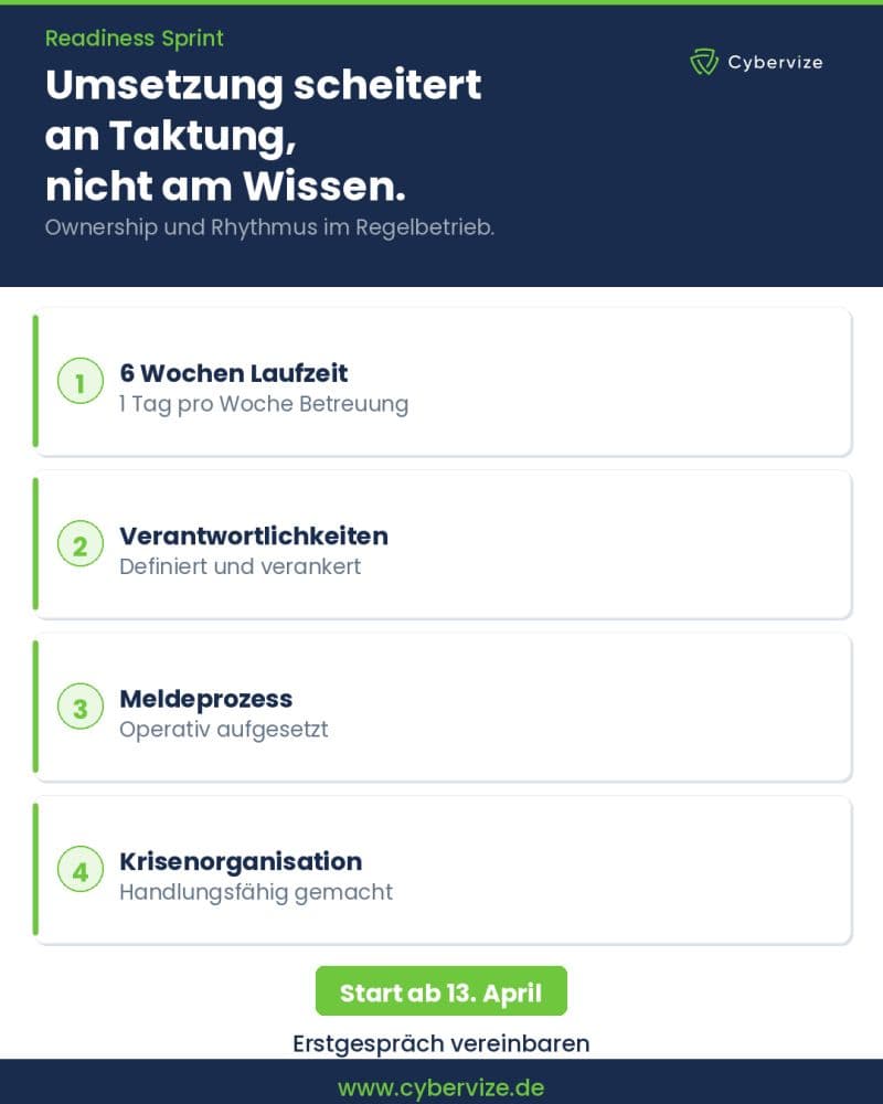 NIS-2 Umsetzung: Warum Taktung wichtiger ist als Wissen
