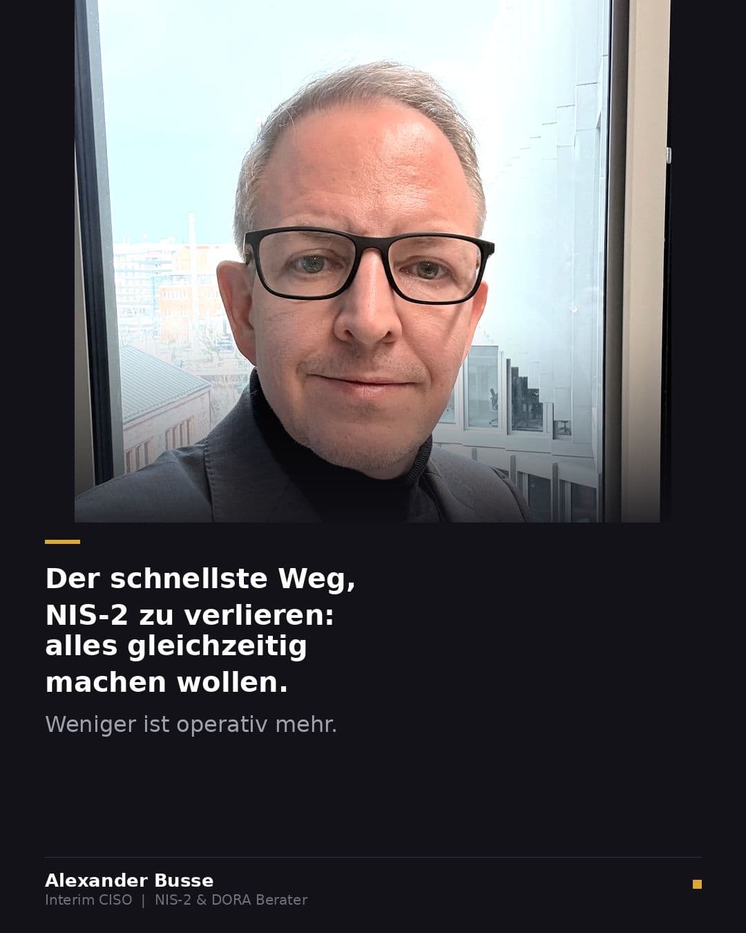 Der schnellste Weg, NIS-2 zu verlieren: Alles gleichzeitig machen wollen