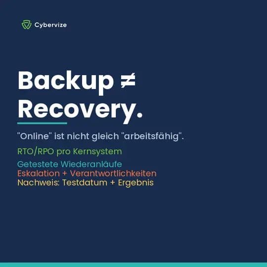 Backup ist nicht Recovery: Was Mittelständler für echte Business Continuity brauchen