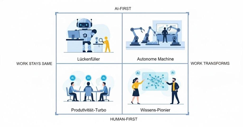 KI-Szenarien: Lückenfüller oder Pionier in 3 Jahren?